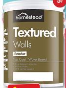 Homestead Textured Wall-5Ltr Each