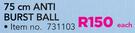 Everlast 75Cm Anti Burst Ball-Each