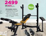 Everlast Pro Barbell Bench