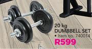 Everlast 20Kg Dumbbell Set