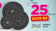 Everlast Barbell Discs-Per Kg