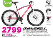 Raleigh 29" Ascent Mountain Bike