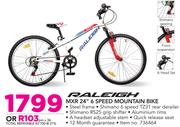 Raleigh MXR 24" 6 Speed Mountain Bike