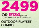 BounceKing Outdoor Playset Combo