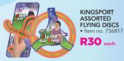 Kingsport Assorted Flying Discs-Each
