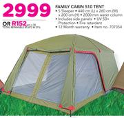 Camp Master Family Cabin 510 Tent