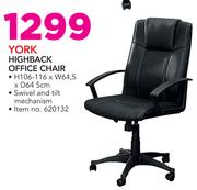 York Highback Office Chair