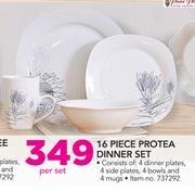 16 Piece Protea Dinner Set-Per Set