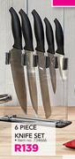6 Piece Knife Set