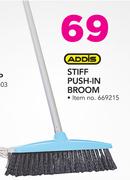 Addis Stiff Push In Broom