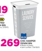 Kis Chic Hamper Denim Bin