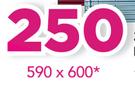 Decorland 25mm Aluminium Venetian Blinds Plain Colours) 590x600mm