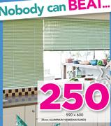 Decorland 25mm Aluminium Venetian Blinds 590x600mm