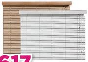 Decorland 50mm Fauxwood Venetian Blinds(Plain Colours) 590x600mm