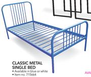 Classic Metal Single Bed