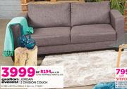 Grafton Everest Jordan 2 Division Couch-H80 x W170 x D92cm