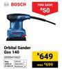 Bosch Orbital Sander GSS 140 850041062