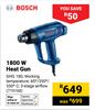 Bosch 1800W Heat Gun GHG 180 719168
