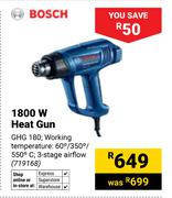 Bosch 1800W Heat Gun GHG 180 719168