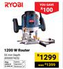 Ryobi 1200W Router 850007425