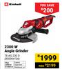 Einhell 2300W Angle Grinder 850004126