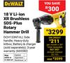 Dewalt 18V Li-Ion XR Brushless SDS Plus Rotary Hammer Drill 669380