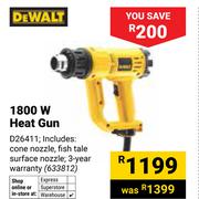 Dewalt 1800W Heat Gun 633812