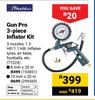 Tradeair Gun Pro 3-Piece Inflator Kit 77224
