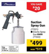 Tradeair Suction Spray Gun 77221