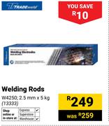 Tradeweld Welding Rods 2.5mm W4250-5Kg