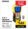 Prexiso 5-In-1 Universal Wall Detector 850033182