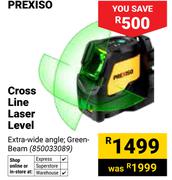 Prexiso Cross Line Laser Level 850033089