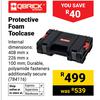 Qbrick Protective Foam Toolcase 784116