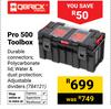 Qbrick Pro 500 Toolbox 784121