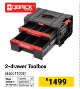 Qbrick 2-Drawer Toolbox 850011003
