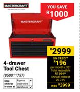 Mastercraft 4-Drawer Tool Chest 850011757