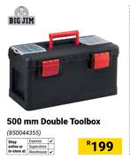 Big Jim 500 mm Double Toolbox 850044355