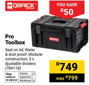 Qbrick Pro Toolbox 784118