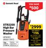 Bennett Read XTR 2200 High Bar Pressure Washer HPW301 850017097