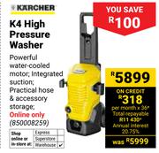 Karcher K4 High Pressure Washer 850008259