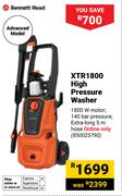 Bennett Read XTR 1800 High Pressure Washer 850025790