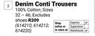 Beck Conti Trousers