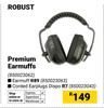 Robust Premium Earmuffs 850023062 
