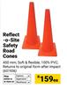 Reflect-O-Site Safety Road Cones 651936-Each