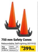 750mm Safety Cones 651910-Each