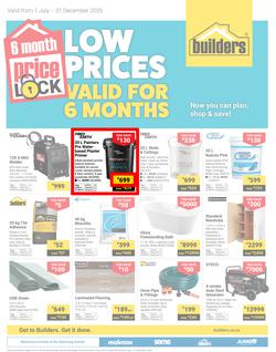 Builders : Price Lock (01 July - 31 December 2026), page 1