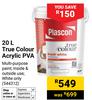 Plascon 20L True Colour Acrylic PVA 544312