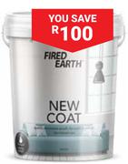 Fired Earth 20L New Coat 628176