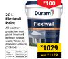 Duram Flexiwall Paint 719514-20Ltr