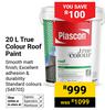 Plascon True Colour Roof Paint 548705-20Ltr